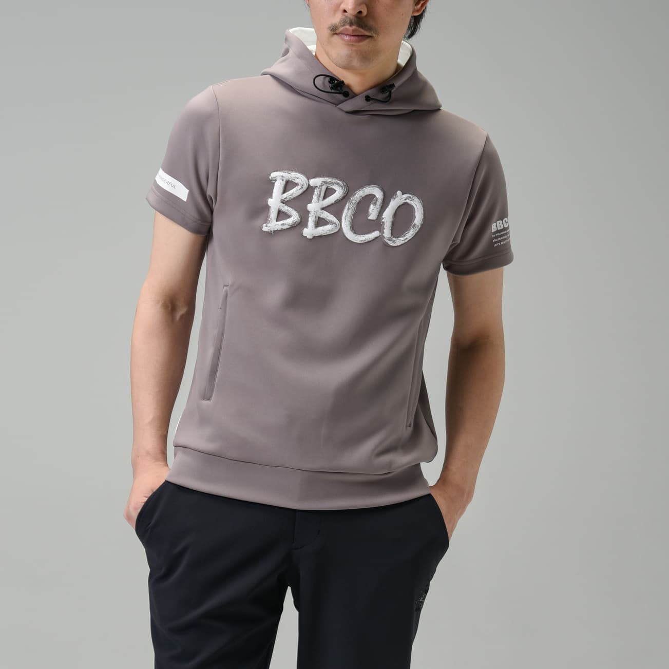 【Men's】半袖パーカー(2503)