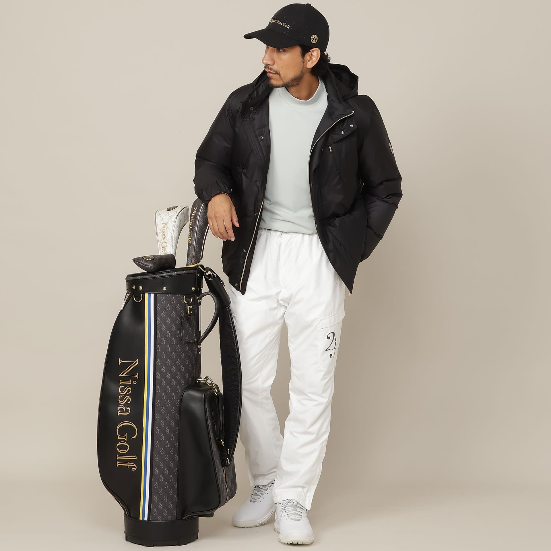 【Men's/ストレッチ/吸湿速乾/UVカット】ストレッチスムースモックネック
