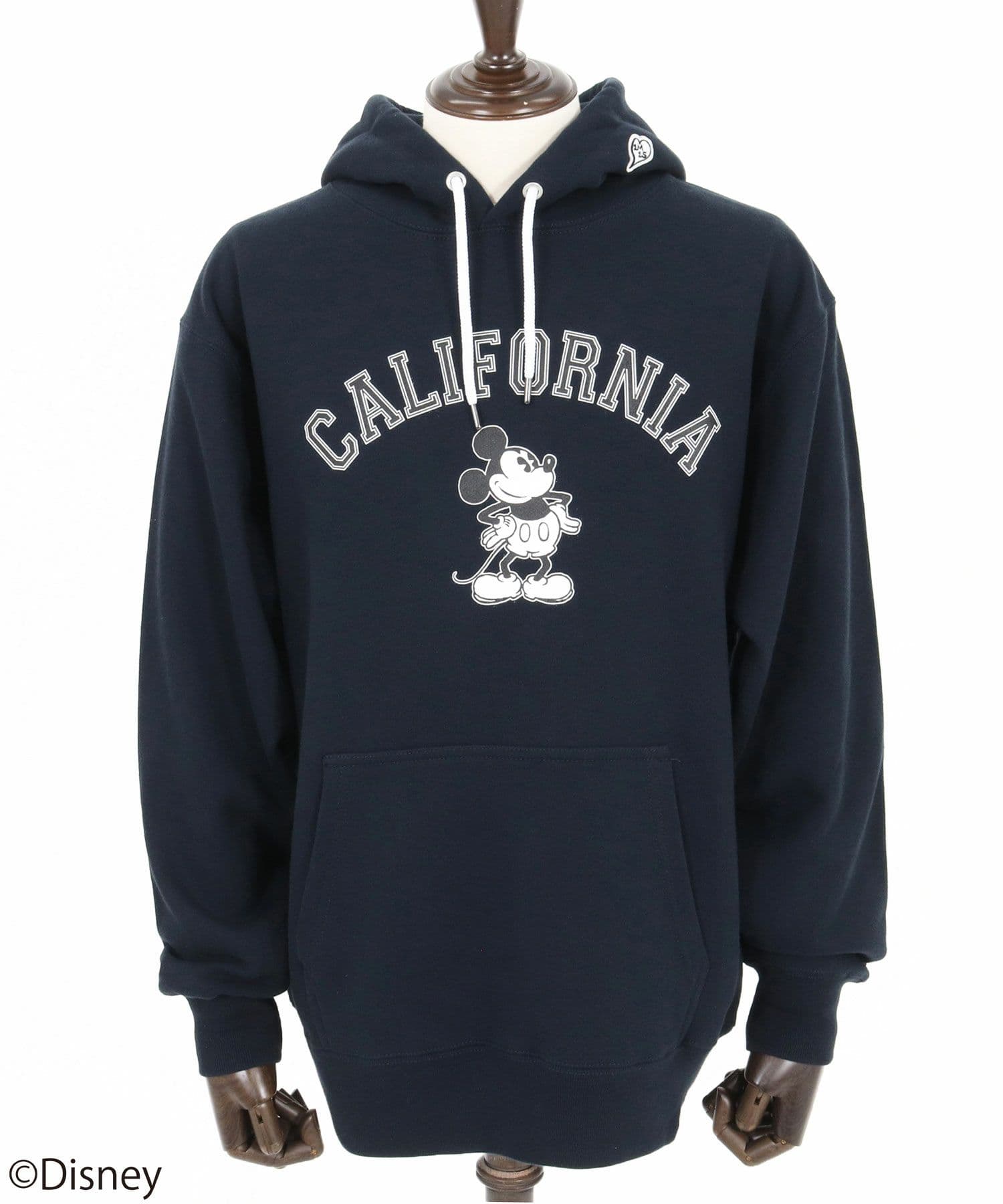 【Men's】ミッキーマウスプリントパーカー