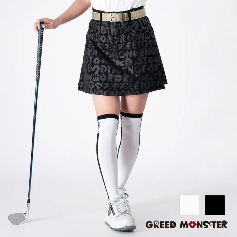 【Women's】パネルプリント スカートパンツ