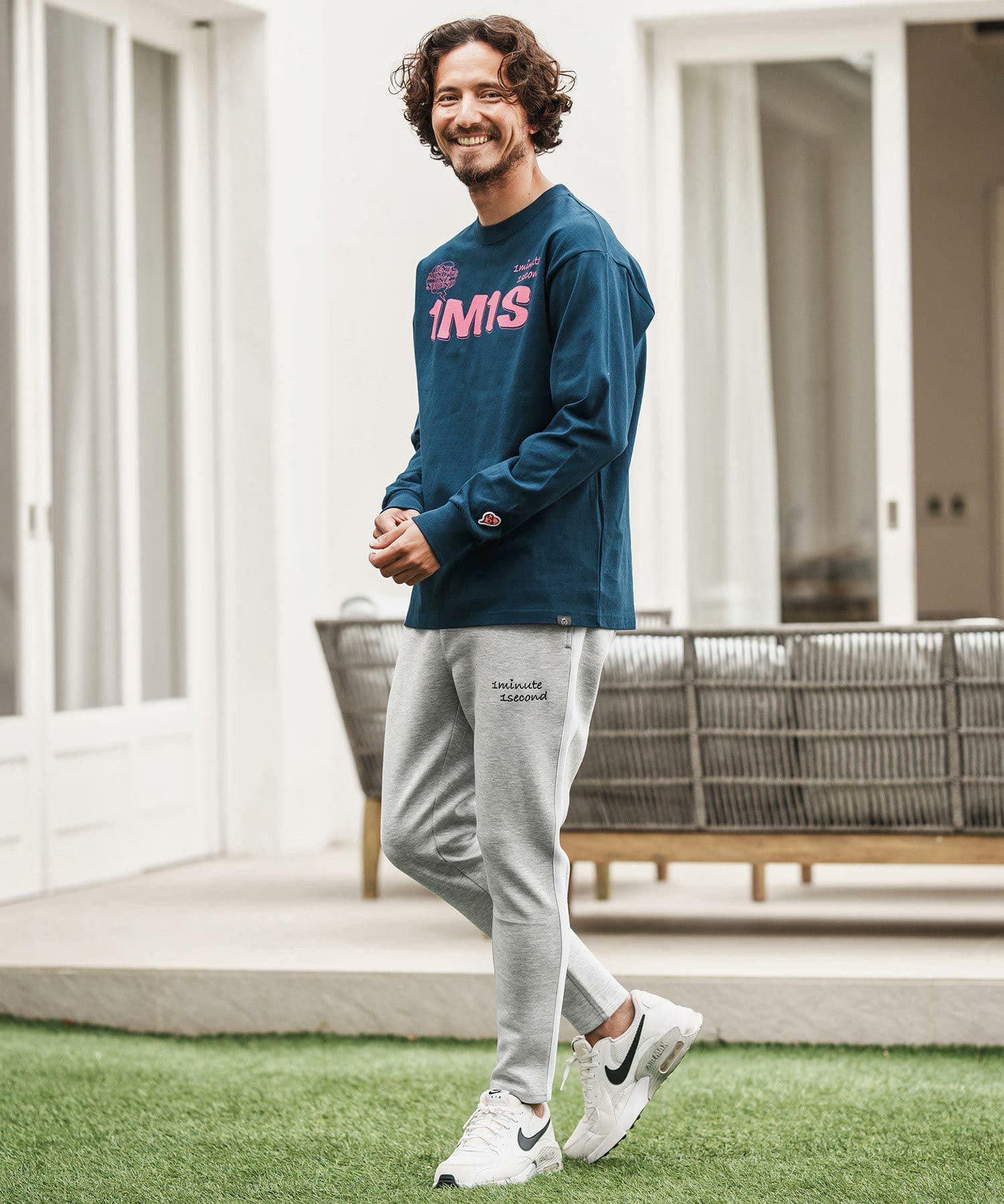 【Men's】ダンボールニットラインイージーパンツ