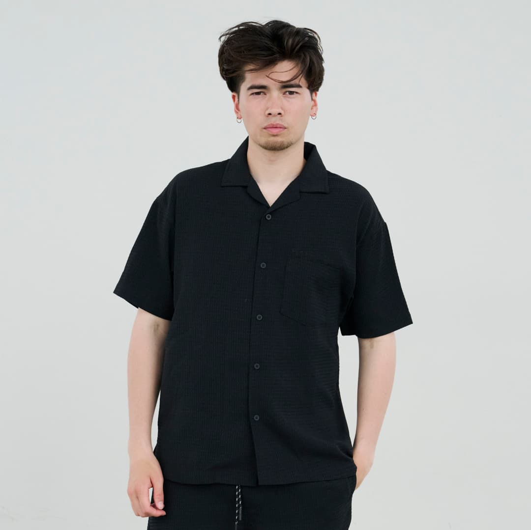 【Unisex】XW-SHIRTS(ワッフル・アロハシャツ)