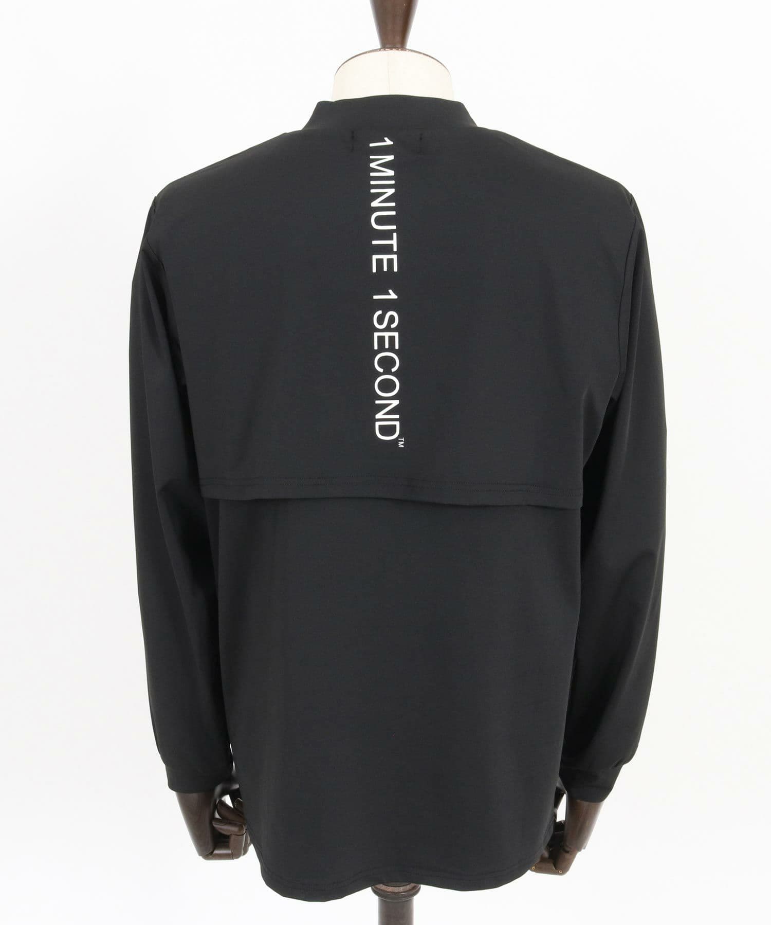 【Men's】ジップハイネックカットソー