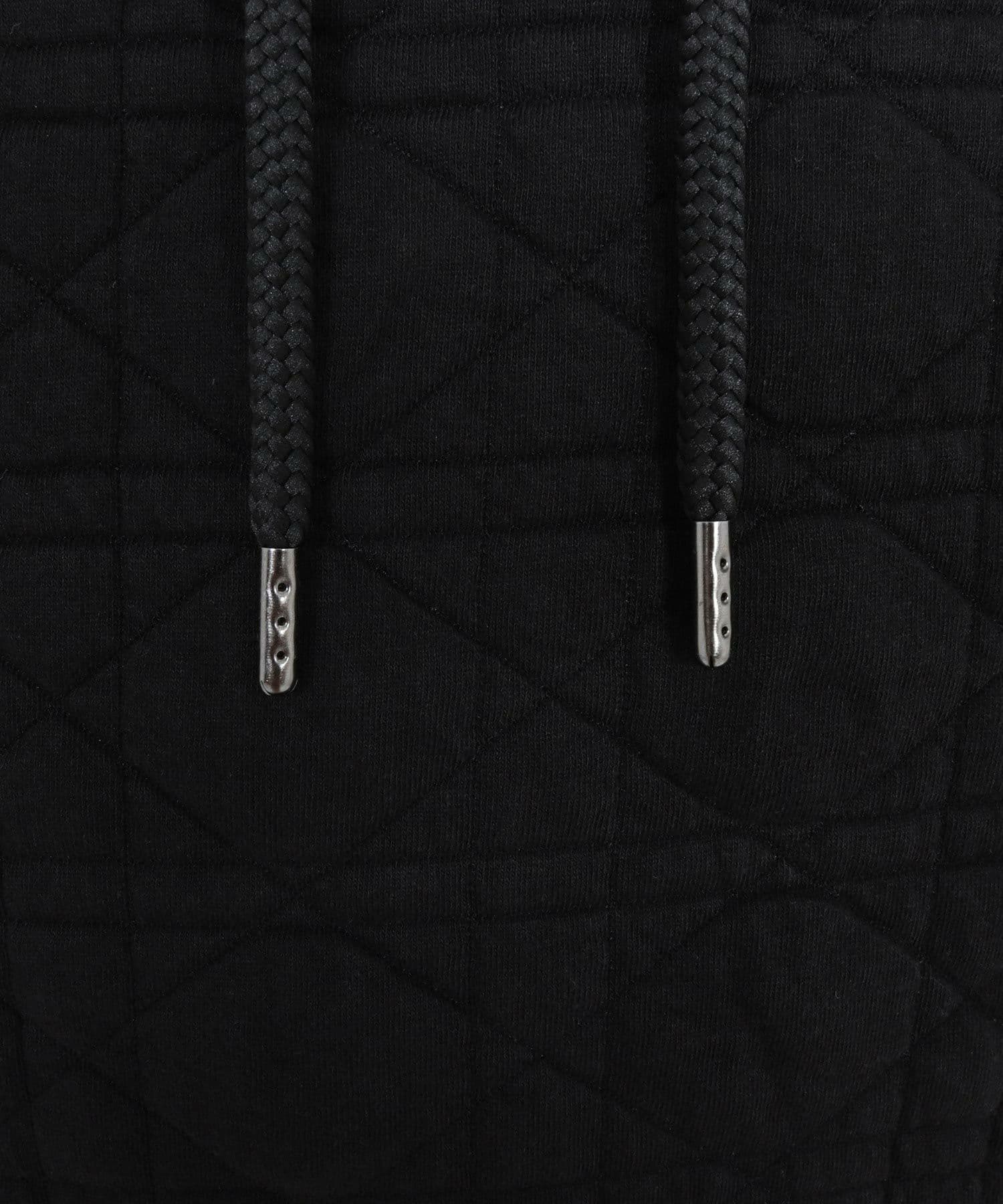 【Men's】キルティングサイドジップパーカー