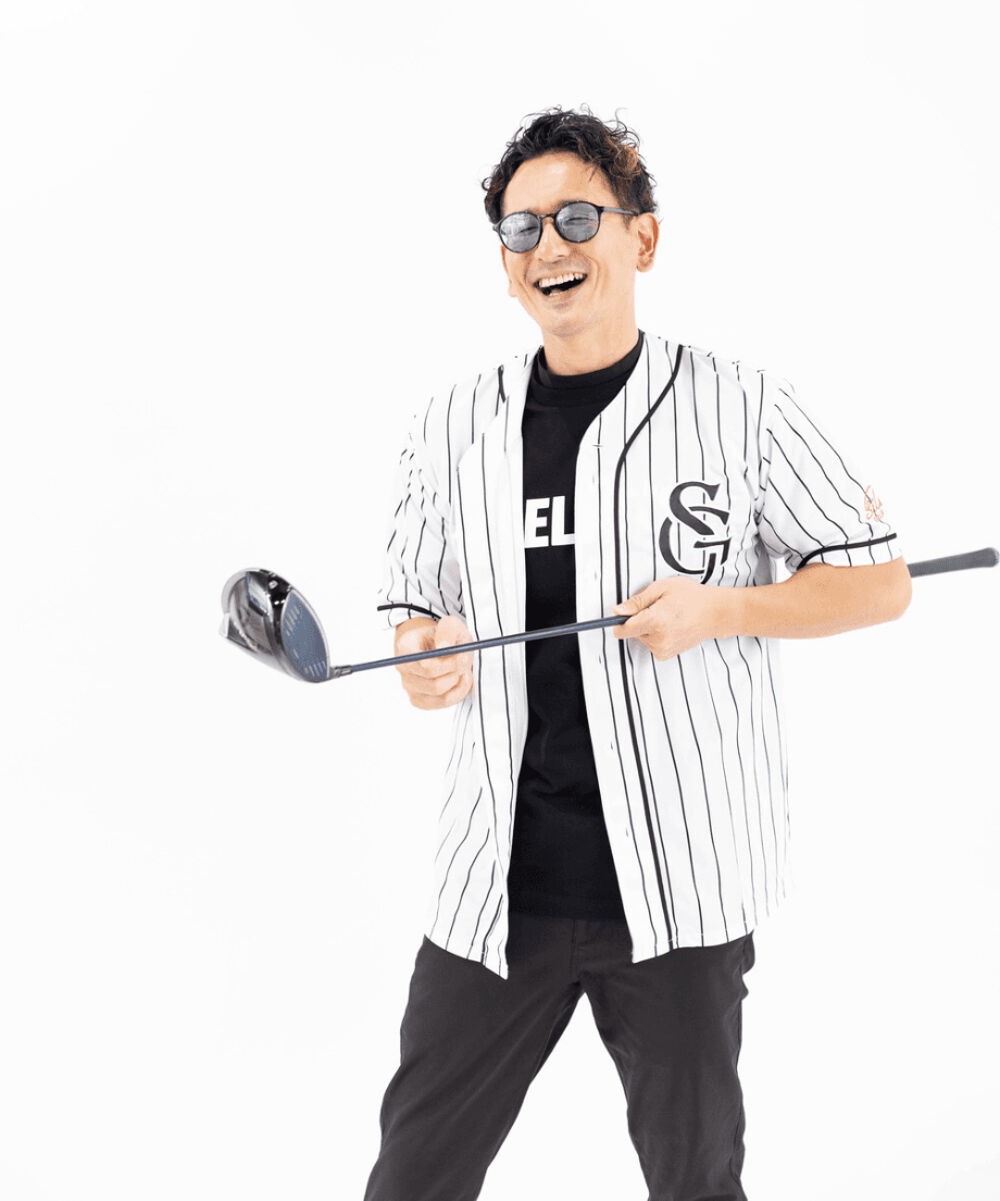 【Unisex】SELBITS LOGO BASEBALL SHIRT white