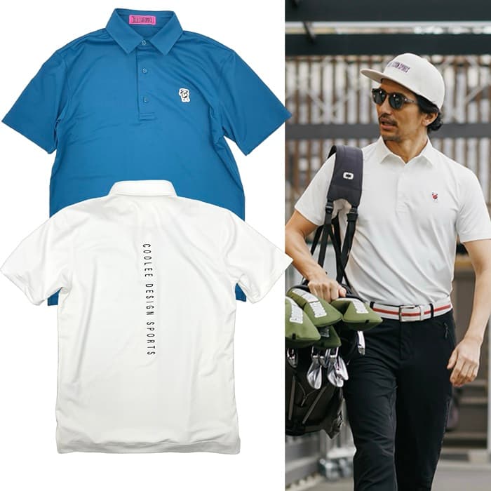 【Men's】GOLF 伸縮性に優れた快適なポロシャツ ゴルフ 春夏 ストレッチ 速乾 吸汗