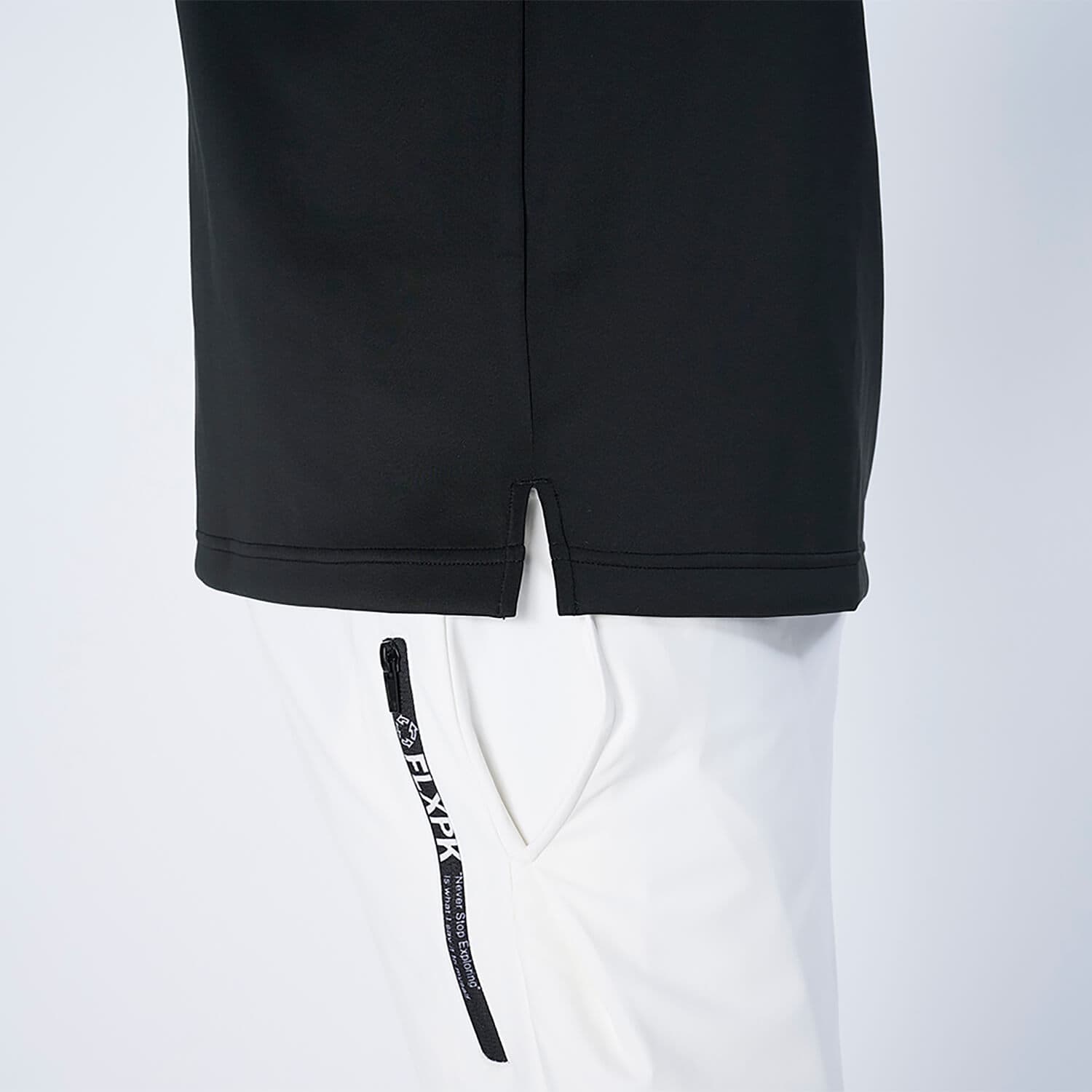 【Unisex】XLMK-PKT(ウルトラストレッチ モックネック ロングスリーブシャツ)