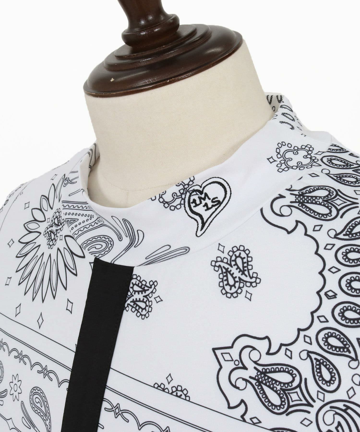 【Men's】モックネックカットソー