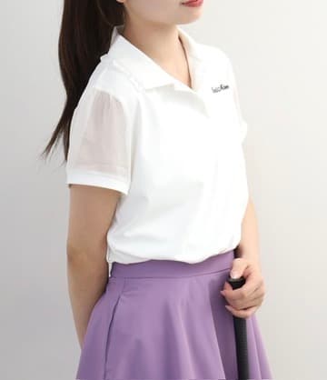 【Women's】Sheer Polo
