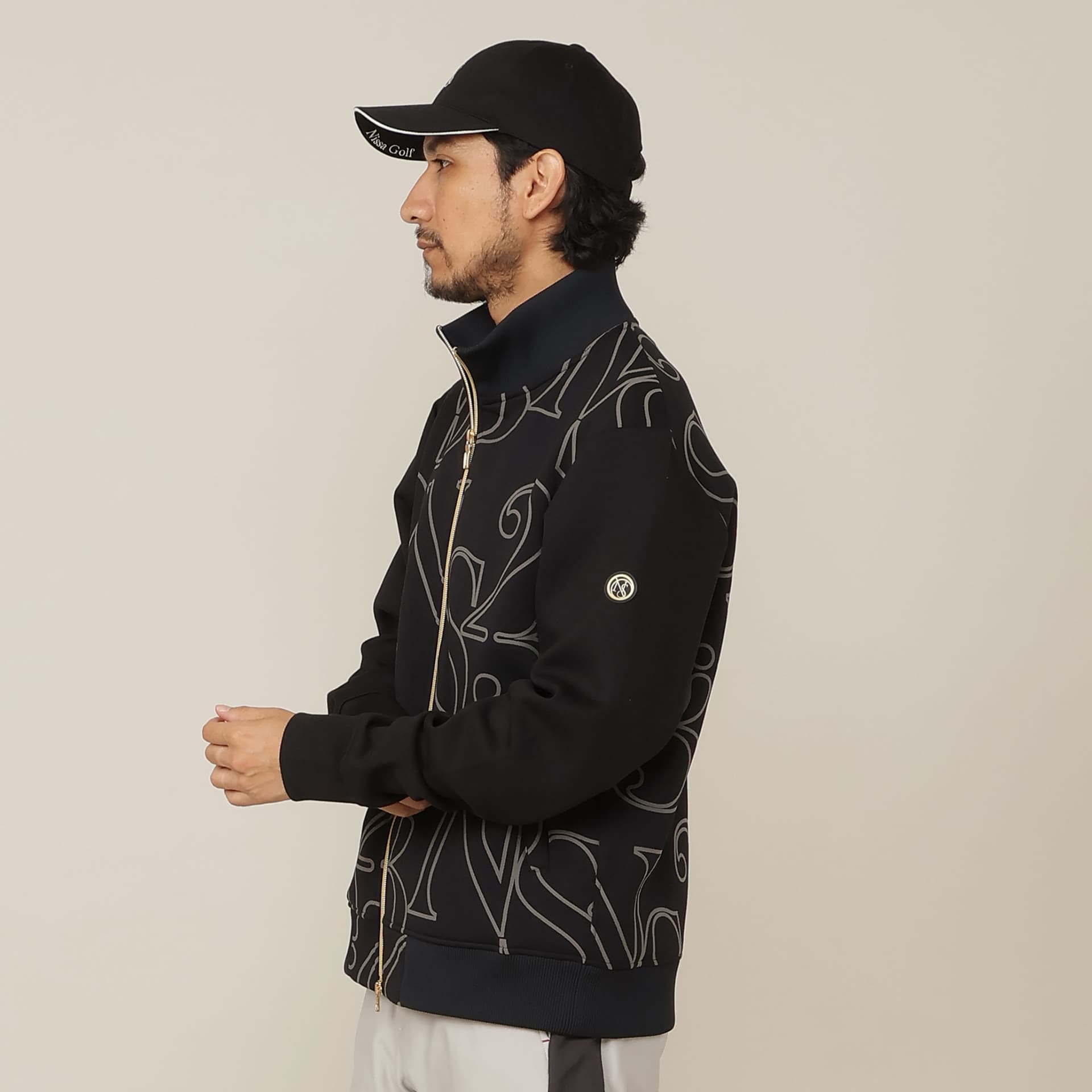 【Men's】NS23フロッキープリントジャージ