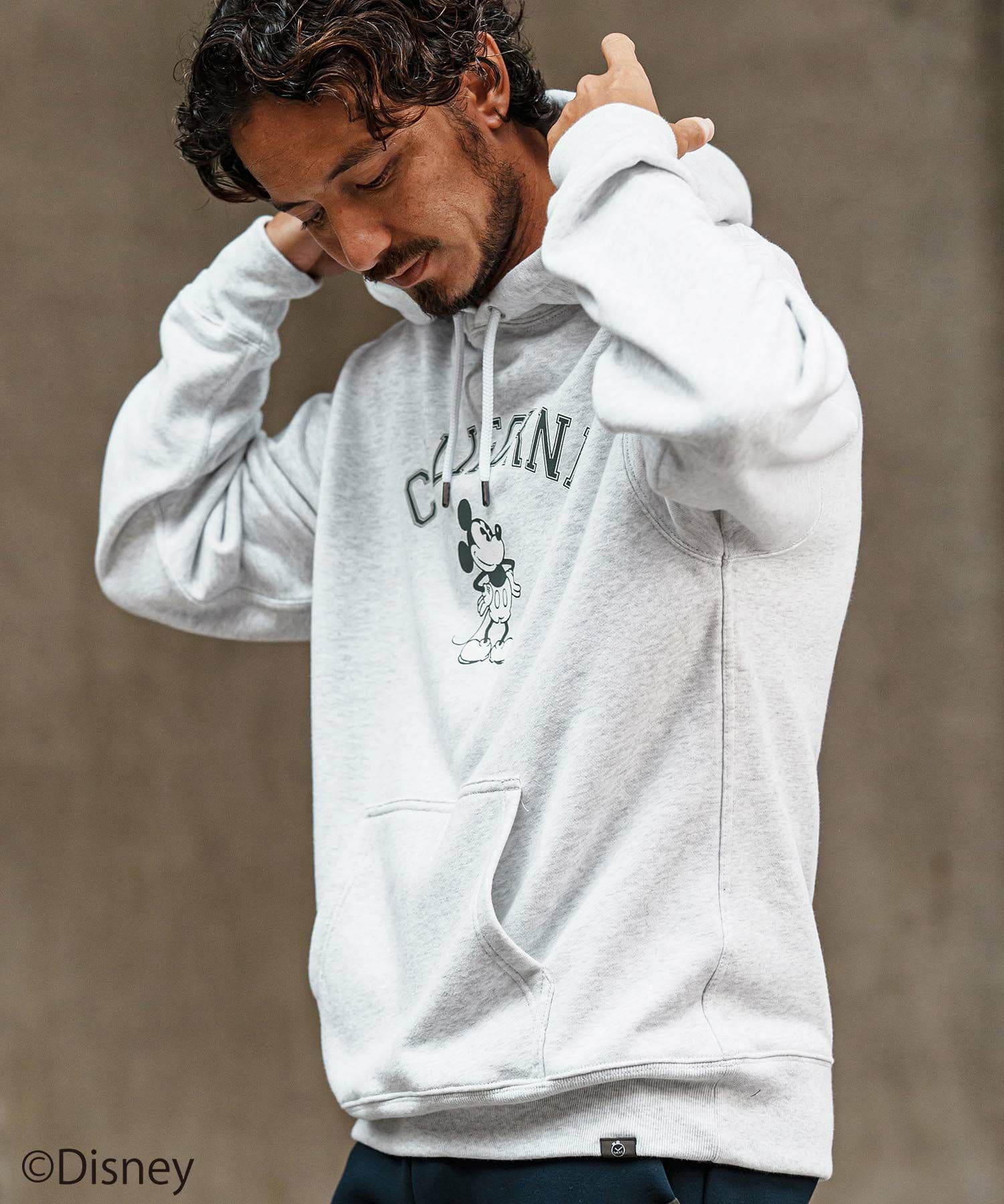 【Men's】ミッキーマウスプリントパーカー