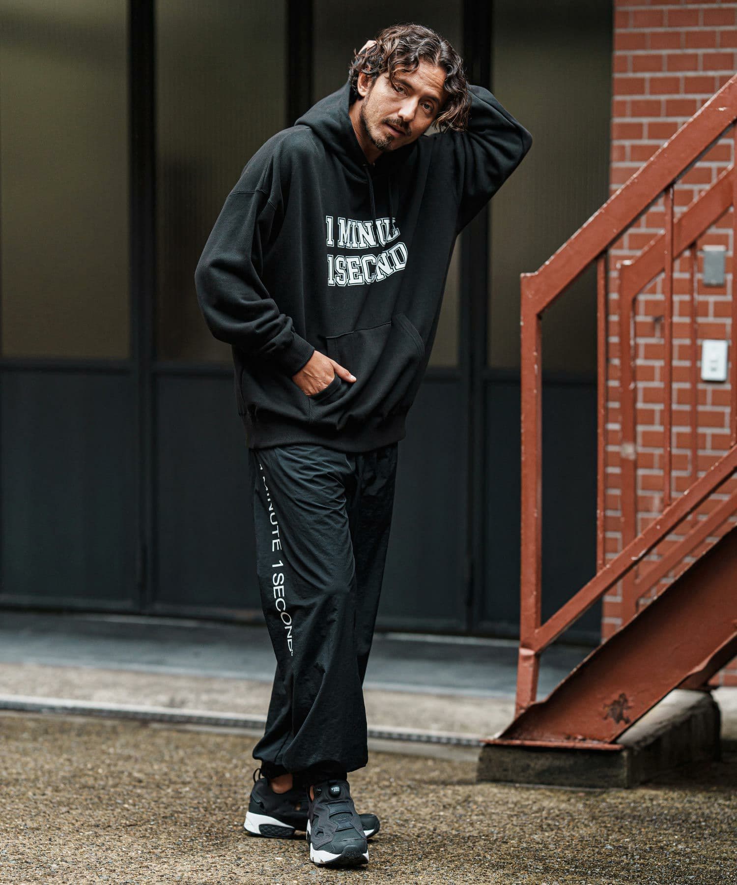 【Men's】カレッジロゴパーカー