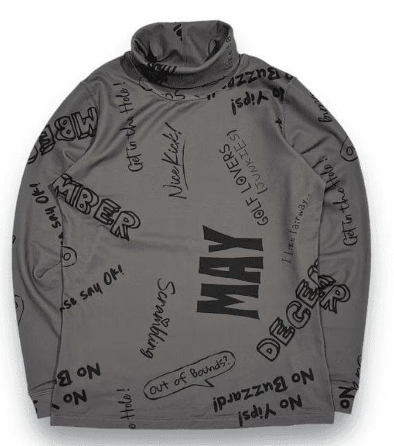 【Men's】グラフィックタートルネック