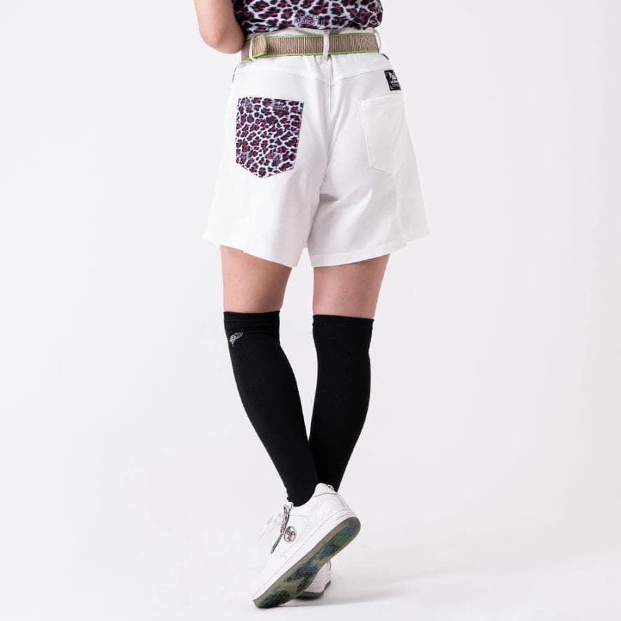 【Women's】レオパードポケット スカートパンツ