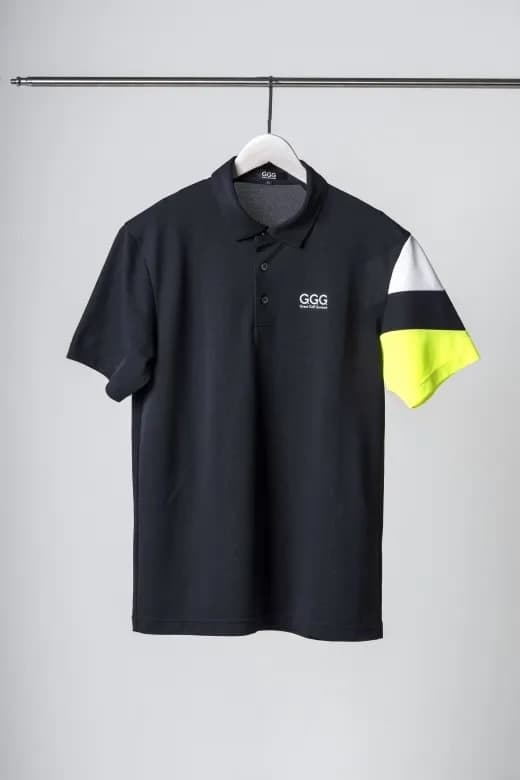 【Men's】半袖 ショルダーカラーポロ
