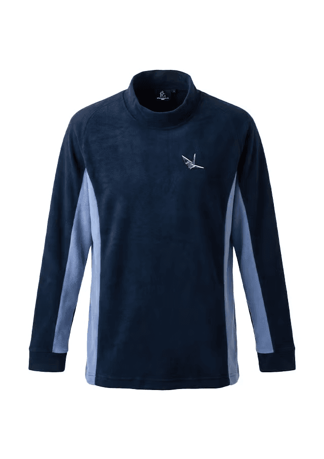 【Men's】Side Panel Mock NeckLong Sleeve
