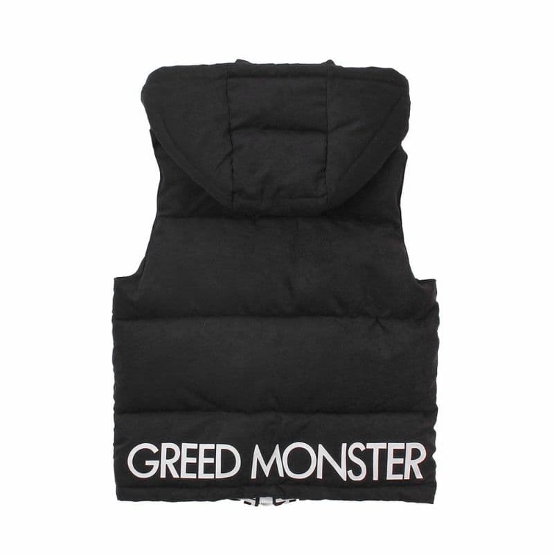 【Men's】ビッグファスナー中綿ベスト