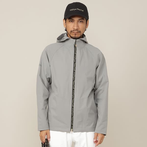 【Men's/伸縮性◎】AddElm ハーフZIPモック