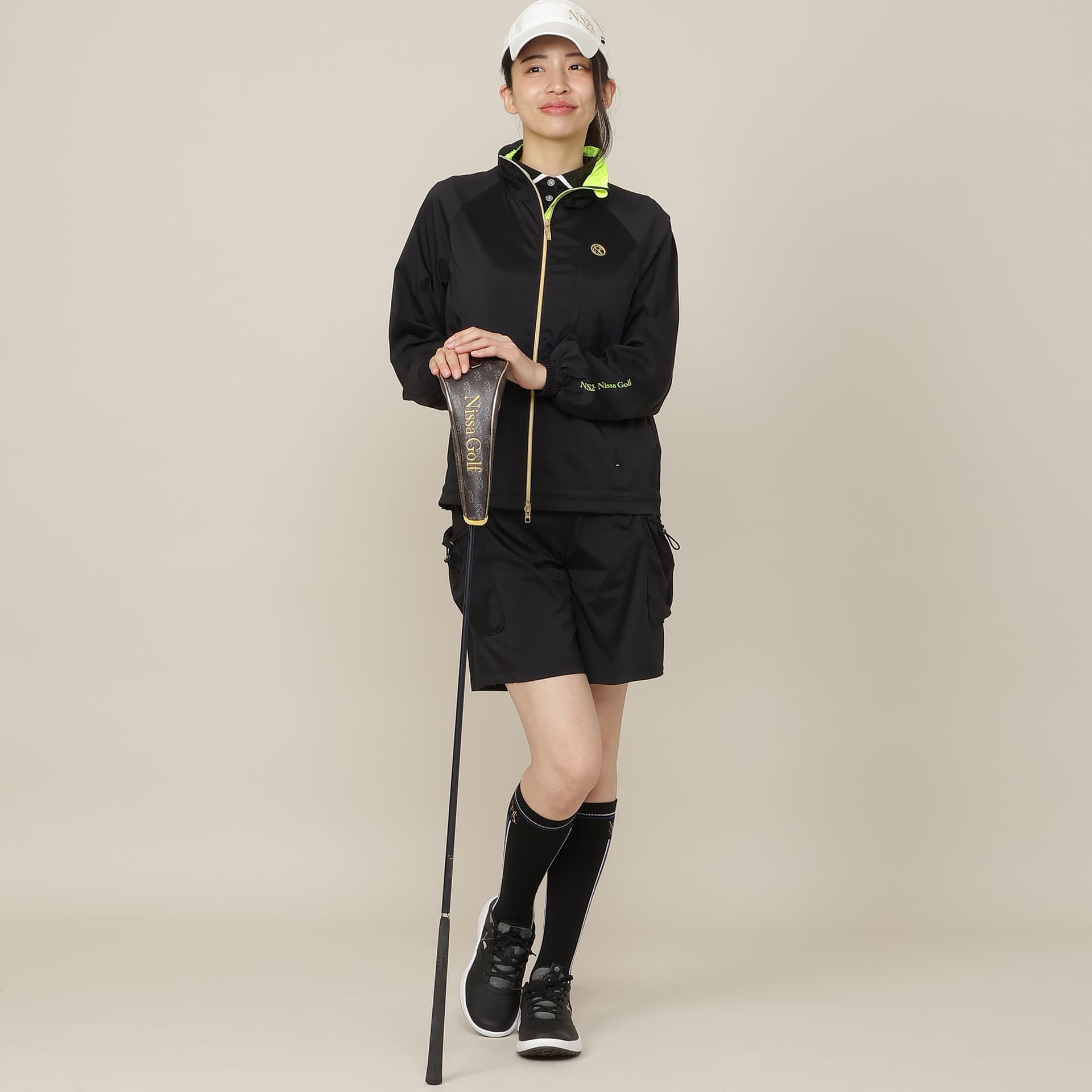 【Women's】【接触冷感/撥水性/セットアップ対応】軽量ストレッチブルゾン