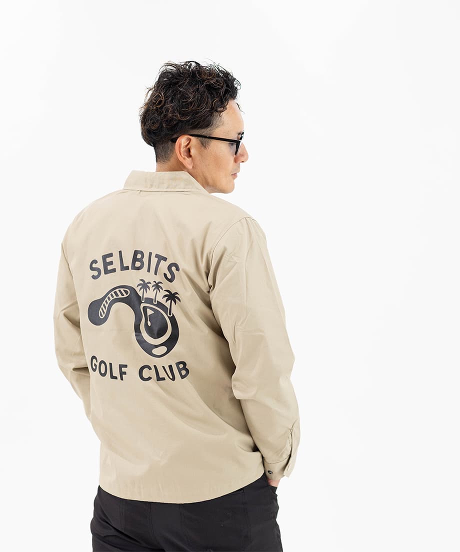 【Unisex】GOLF COURSE COACH JACKET