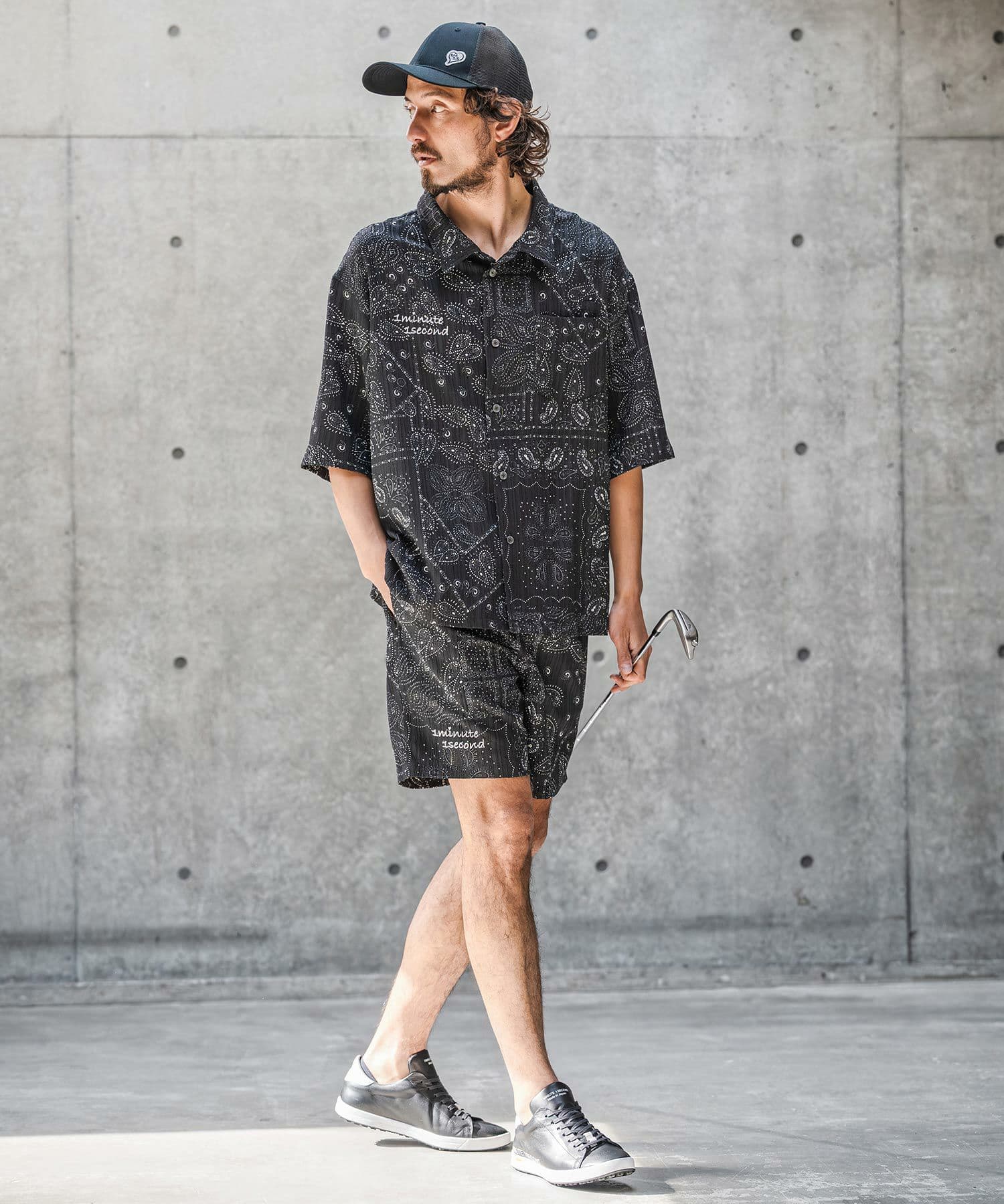【Men's】バンダナ柄シャツ