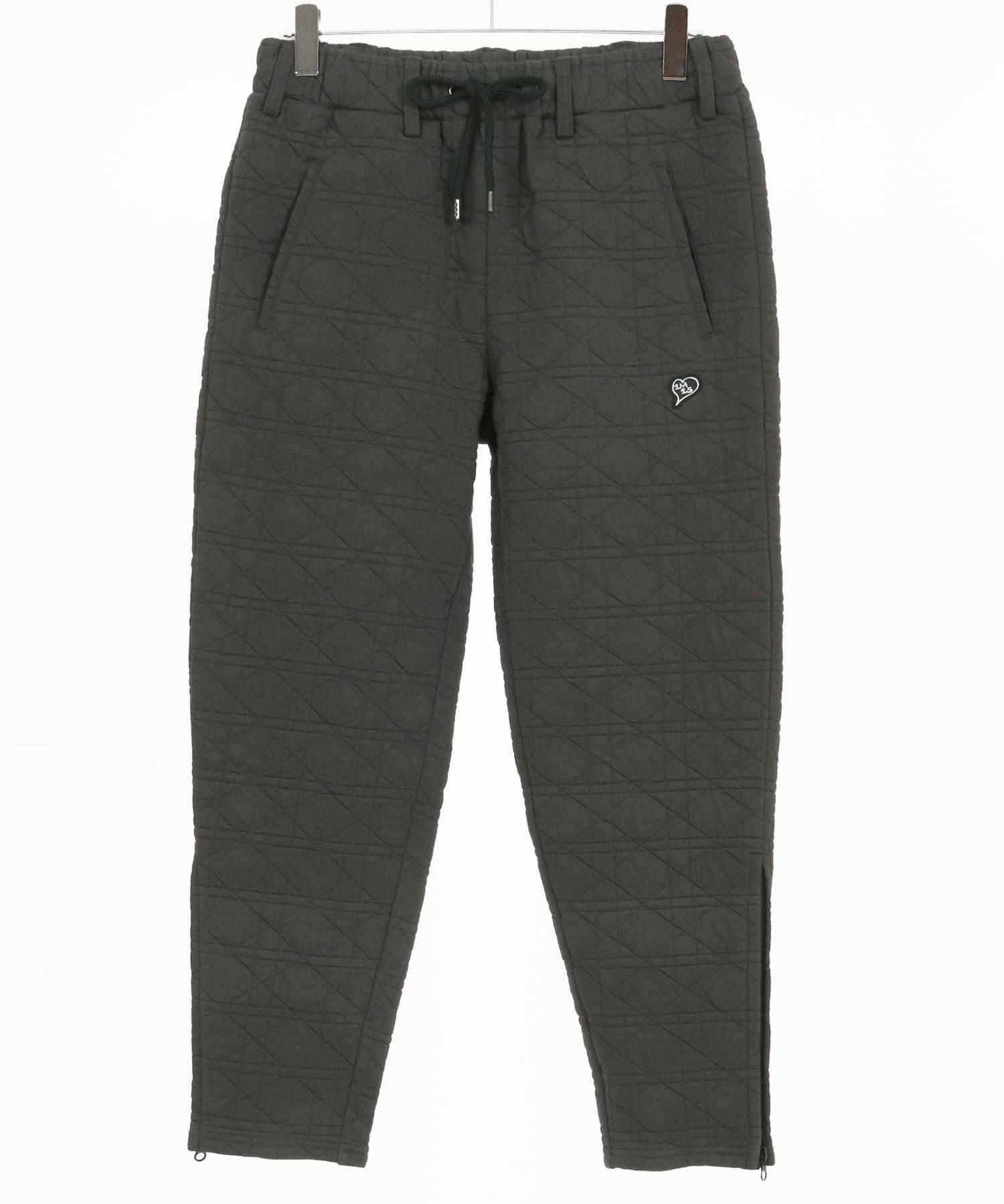 【Men's】キルティングサイドジップパンツ