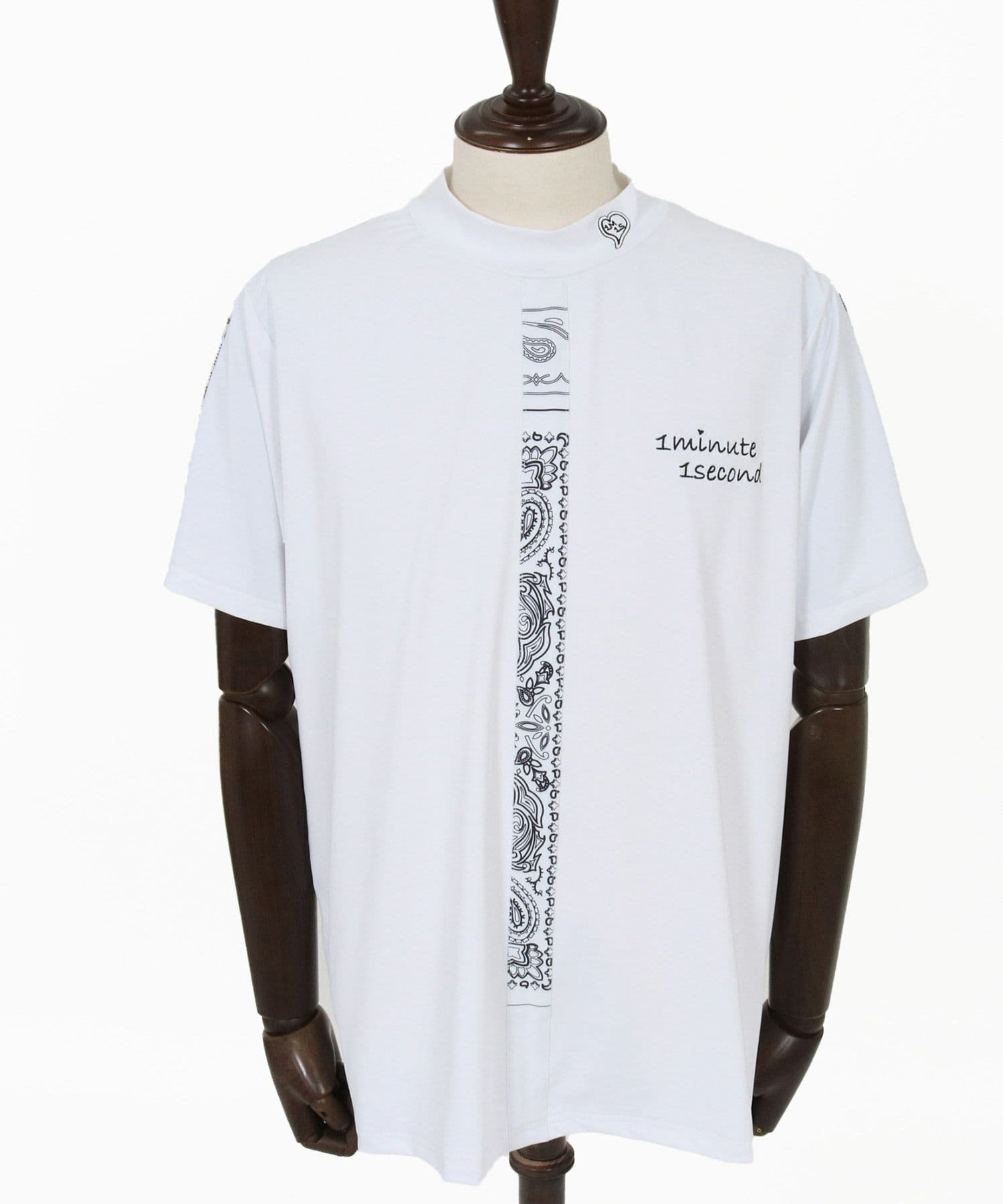 【Men's】モックネックカットソー