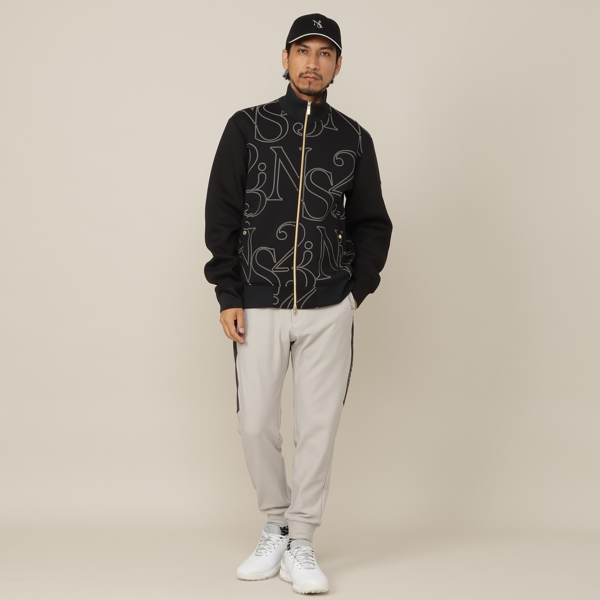 【Men's】NS23フロッキープリントジャージ
