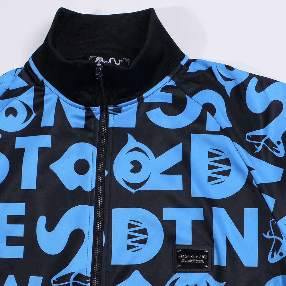 【Men's】総柄プリント トラックJK