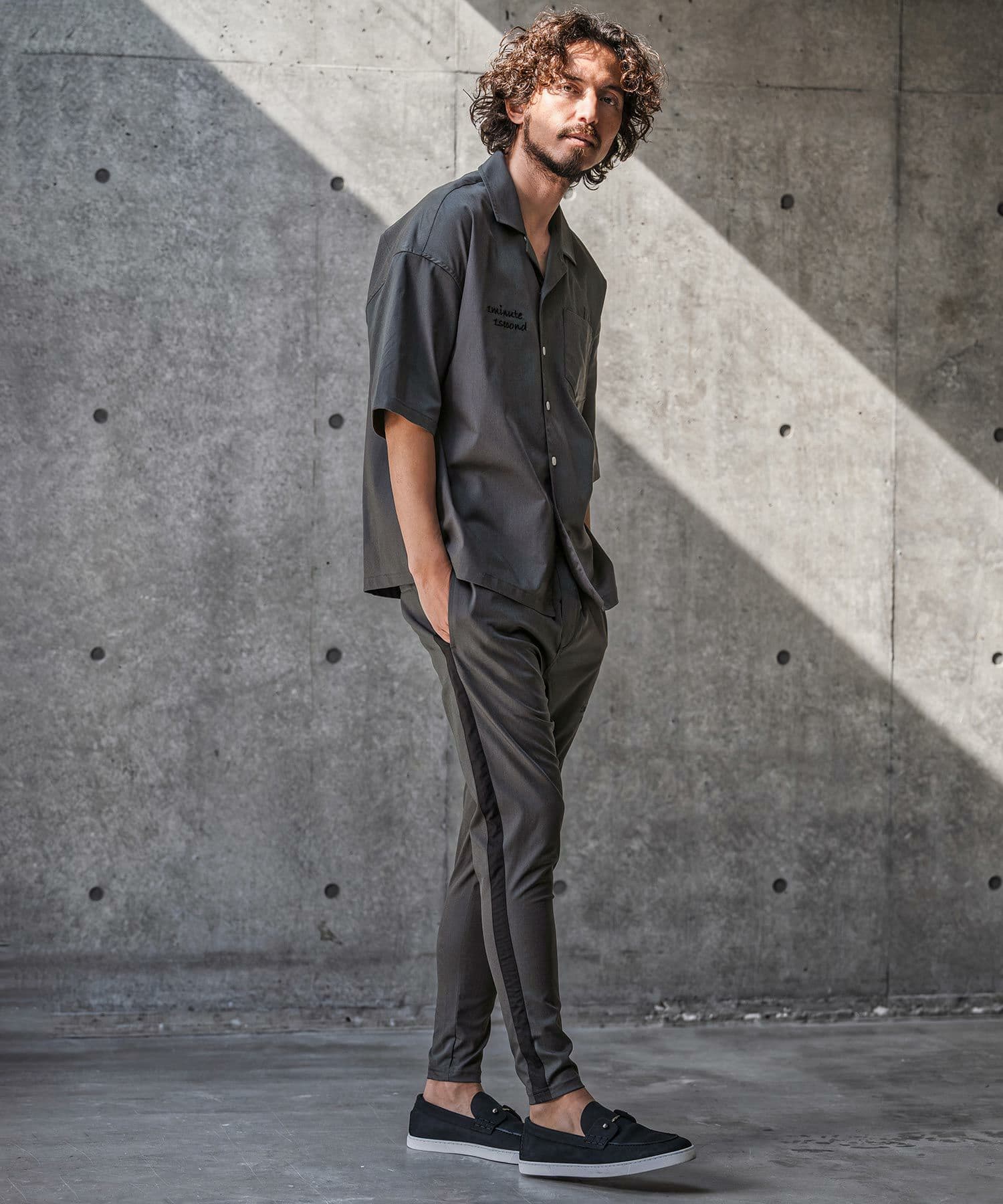 【Men's】オープンカラーシャツ