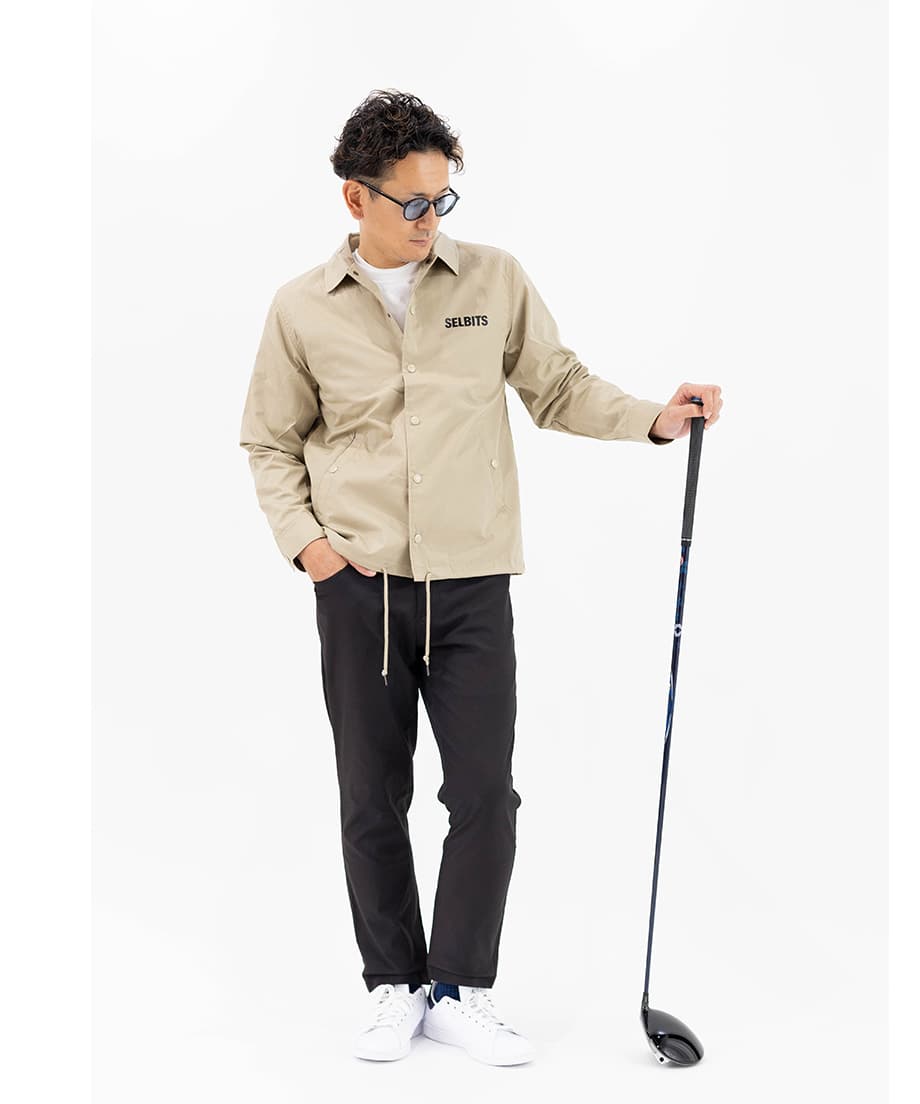 【Unisex】GOLF COURSE COACH JACKET