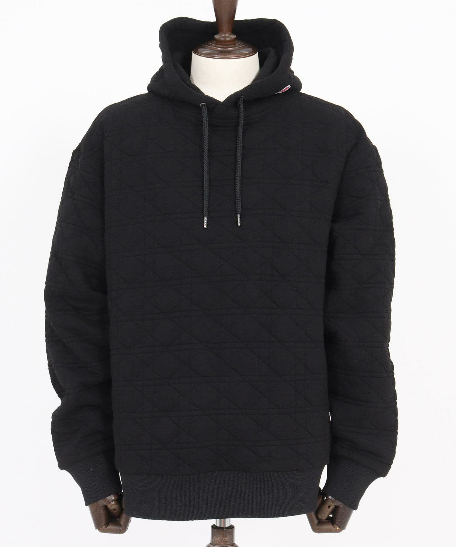 【Men's】キルティングサイドジップパーカー