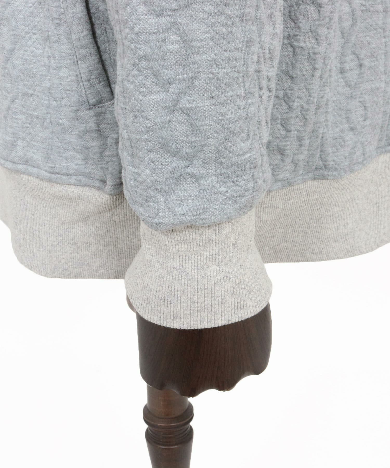 【Men's】ケーブルニットパーカー
