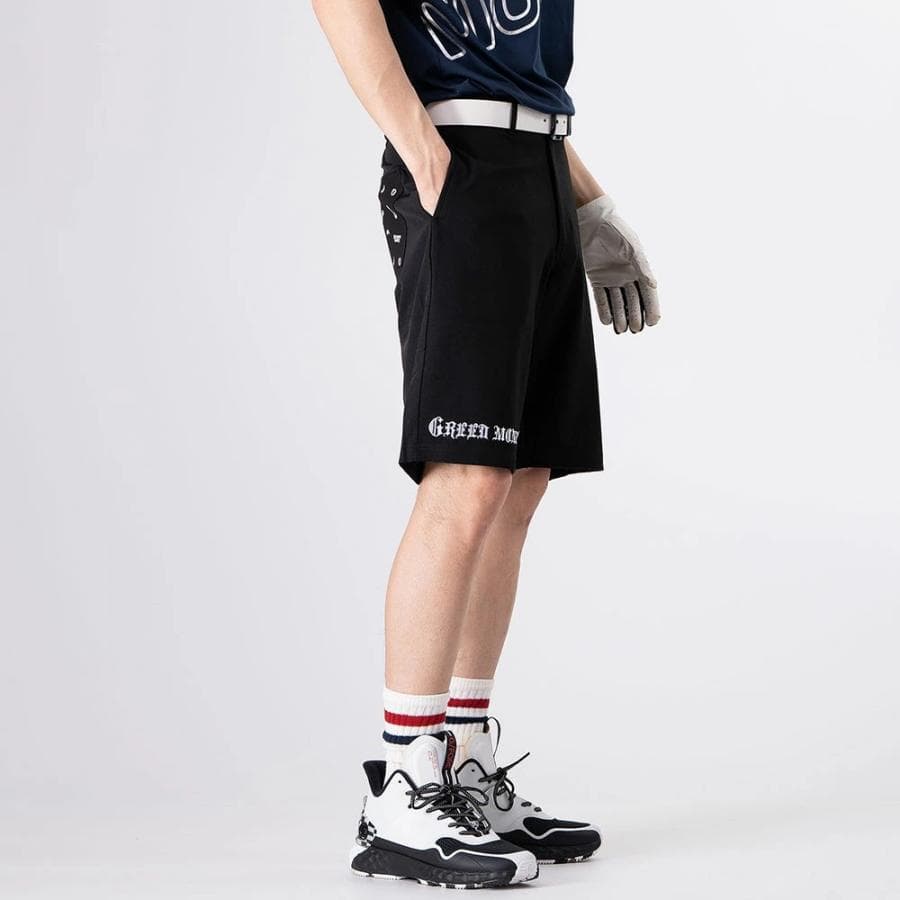 【Men's】素材切替 ハーフパンツ