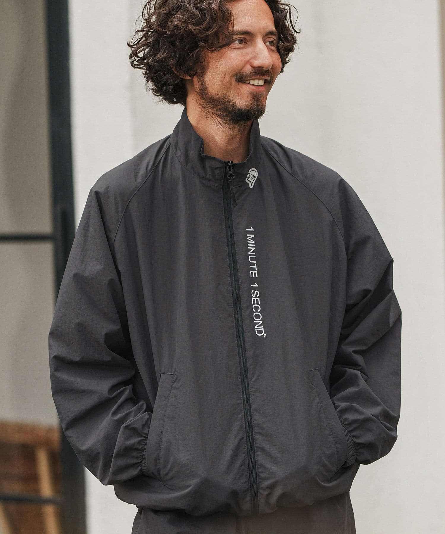 【Men's】ナイロンスタンドカラージャケット