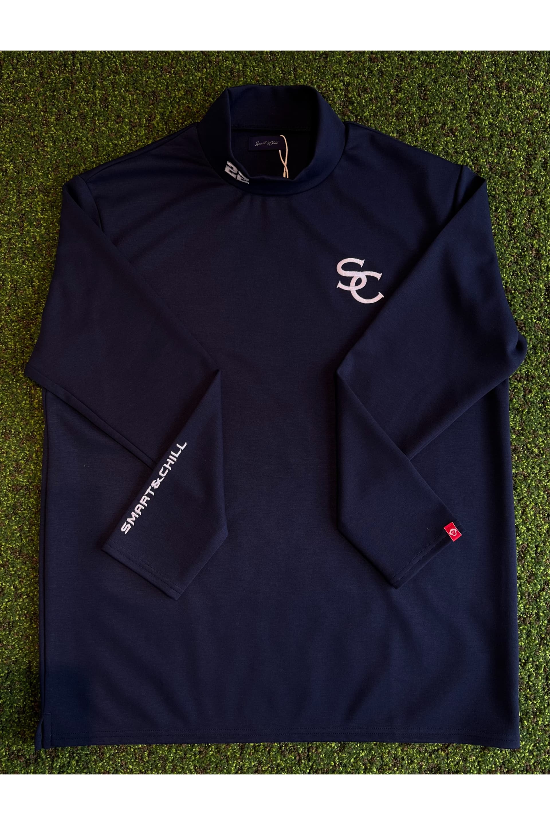 【Men's】モックネックロングスリーブ01