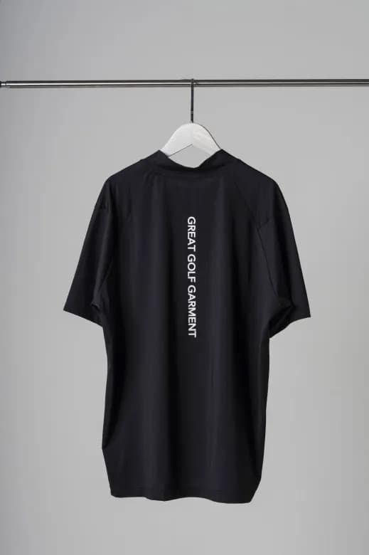 【Unisex】半袖 モックネック