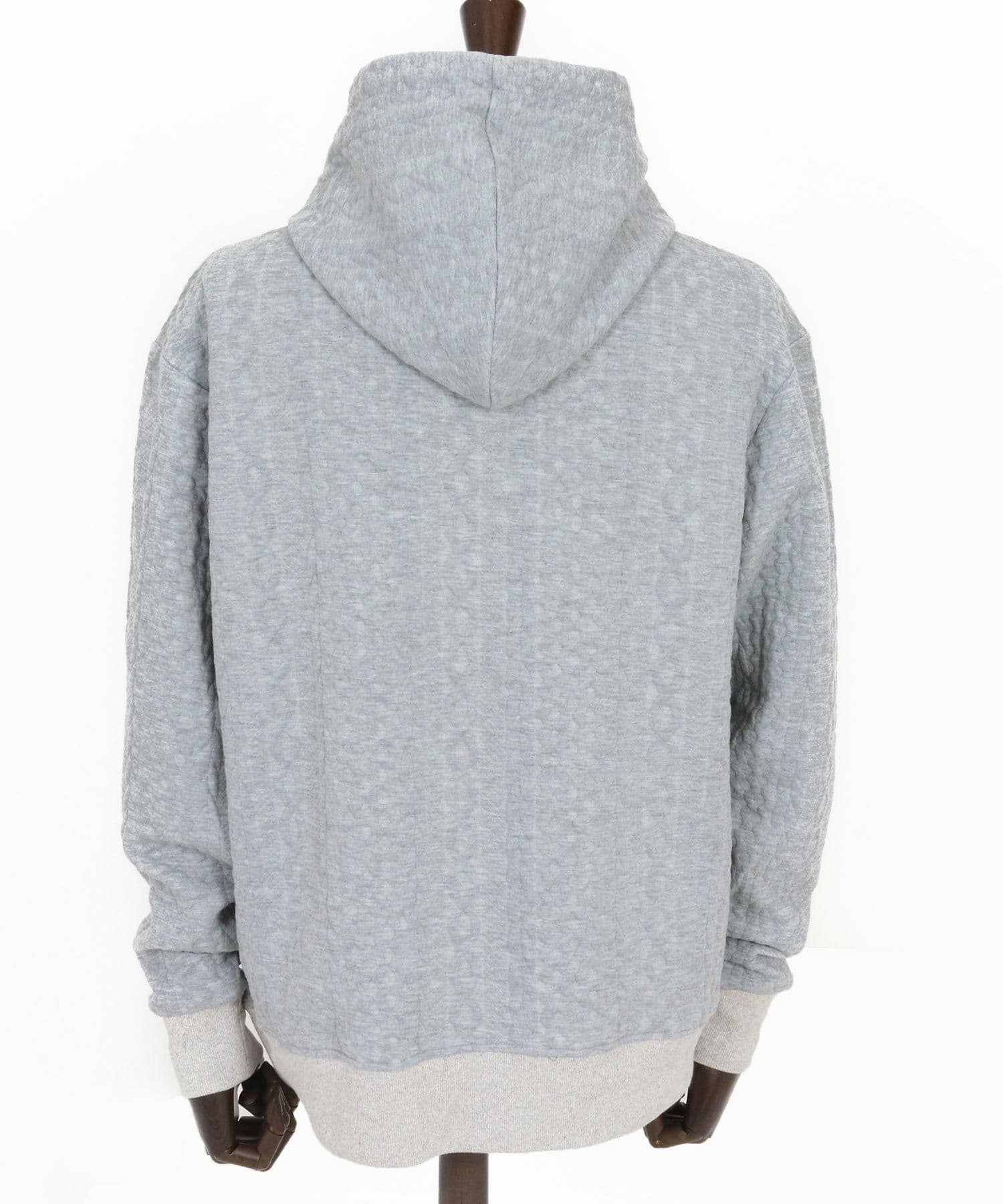 【Men's】ケーブルニットパーカー