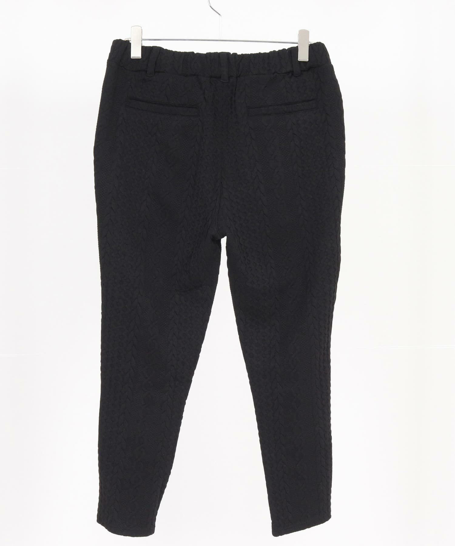 【Men's】ケーブルニットパンツ