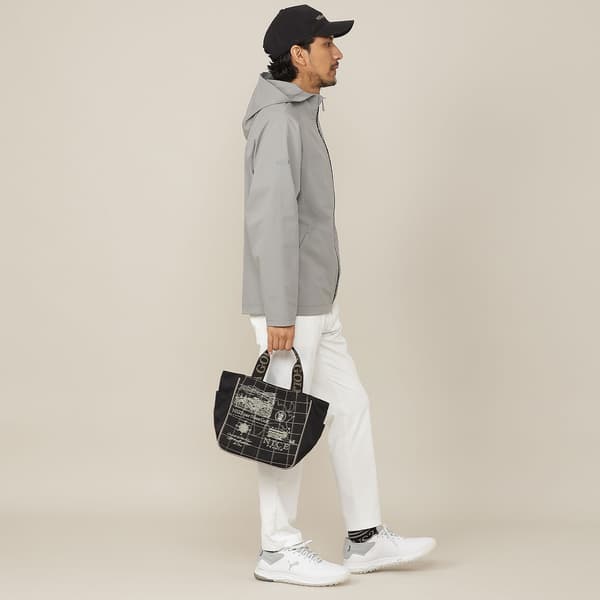 【Men's/伸縮性◎】AddElm ハーフZIPモック