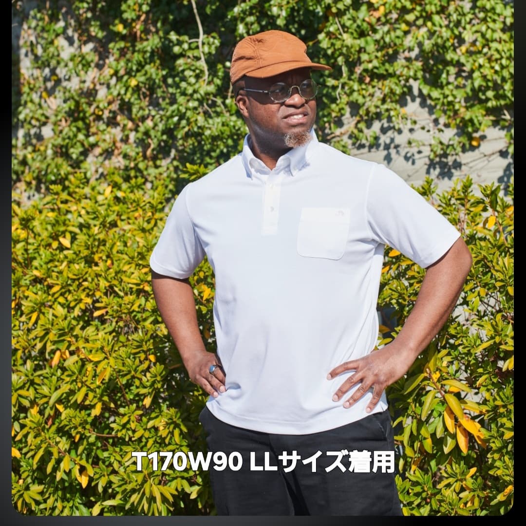 【Men's】ボタンダウンミラノリブ半袖