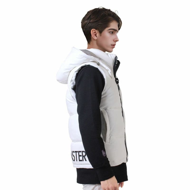 【Men's】ビッグファスナー中綿ベスト