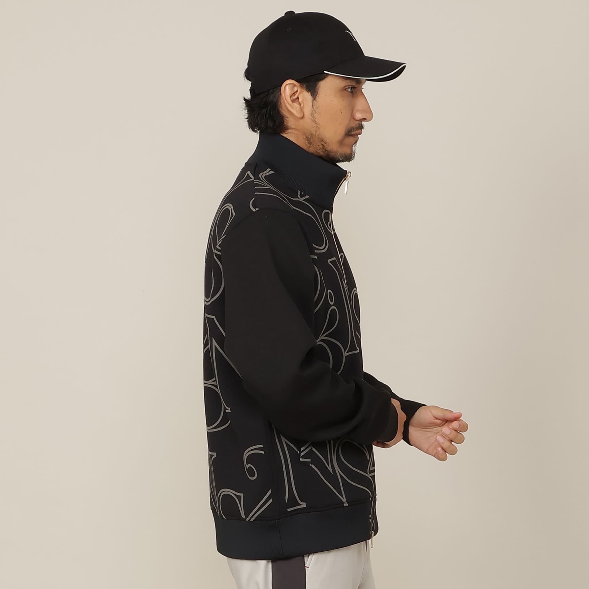 【Men's】NS23フロッキープリントジャージ