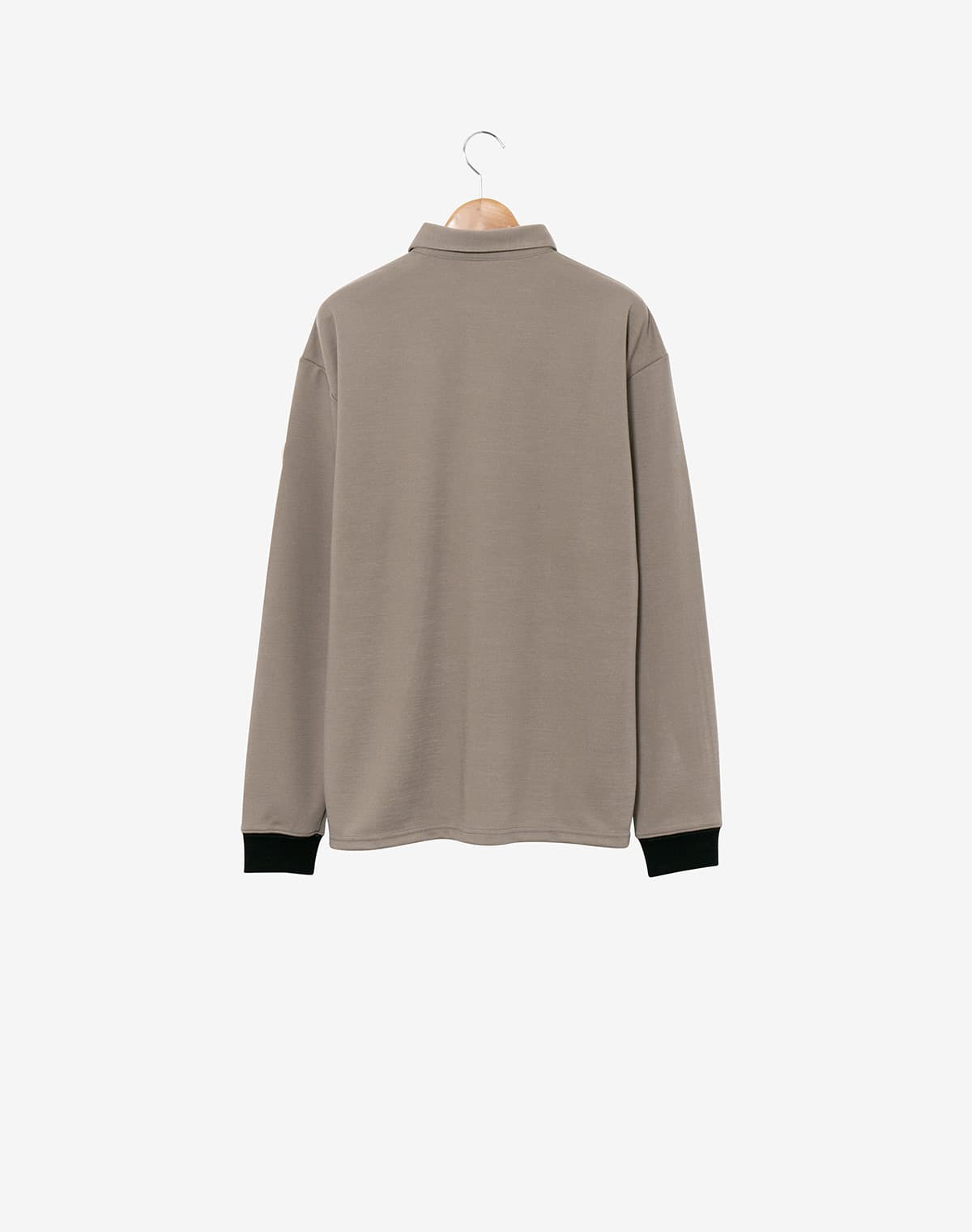 【Unisex】LOST BALL L/S Wool Polo Shirt