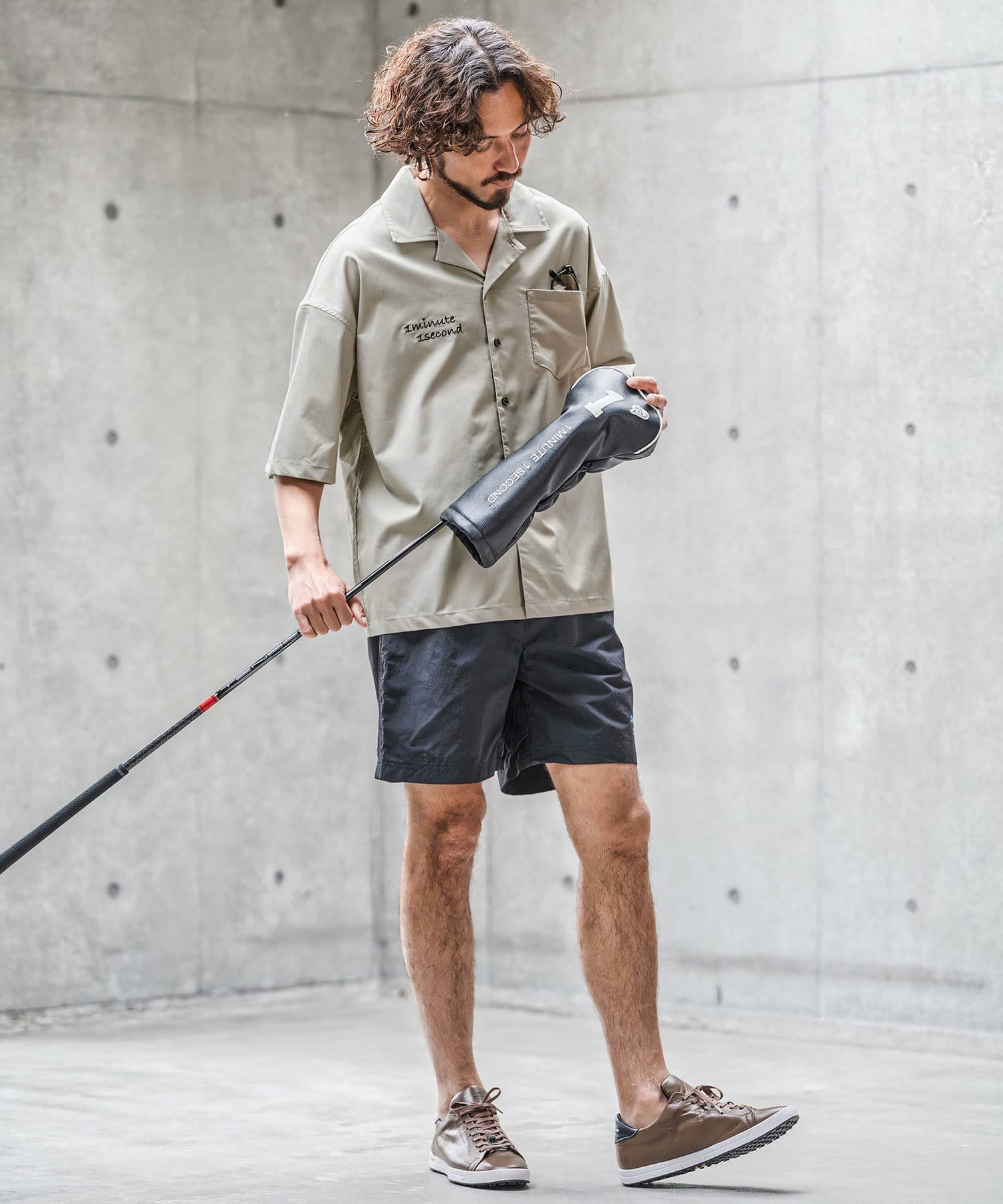 【Men's】オープンカラーシャツ
