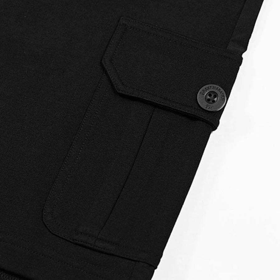 【Men's】素材切替 ハーフパンツ