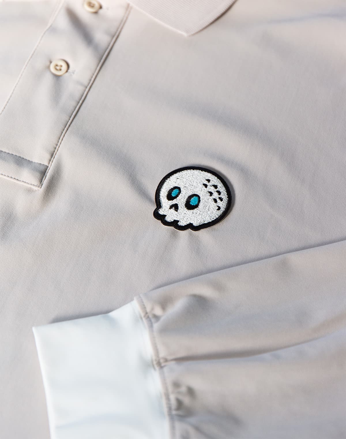 【Unisex】Lost Ball L/S Polo Shirt
