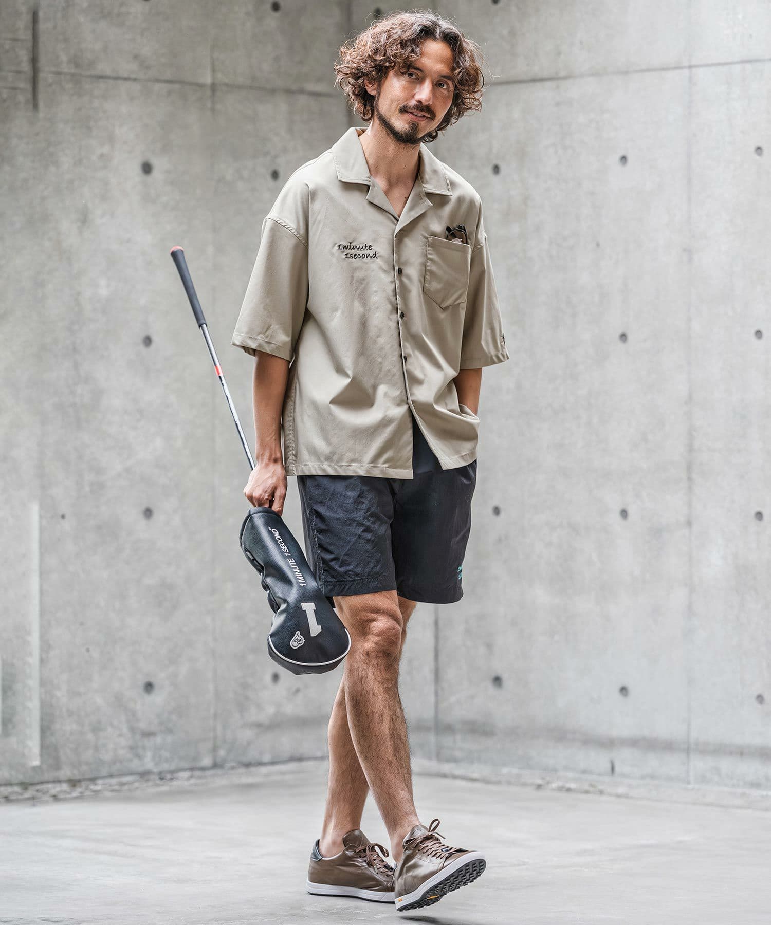 【Men's】オープンカラーシャツ