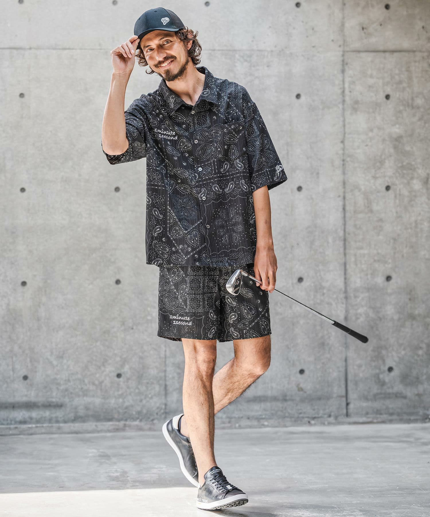 【Men's】バンダナ柄シャツ