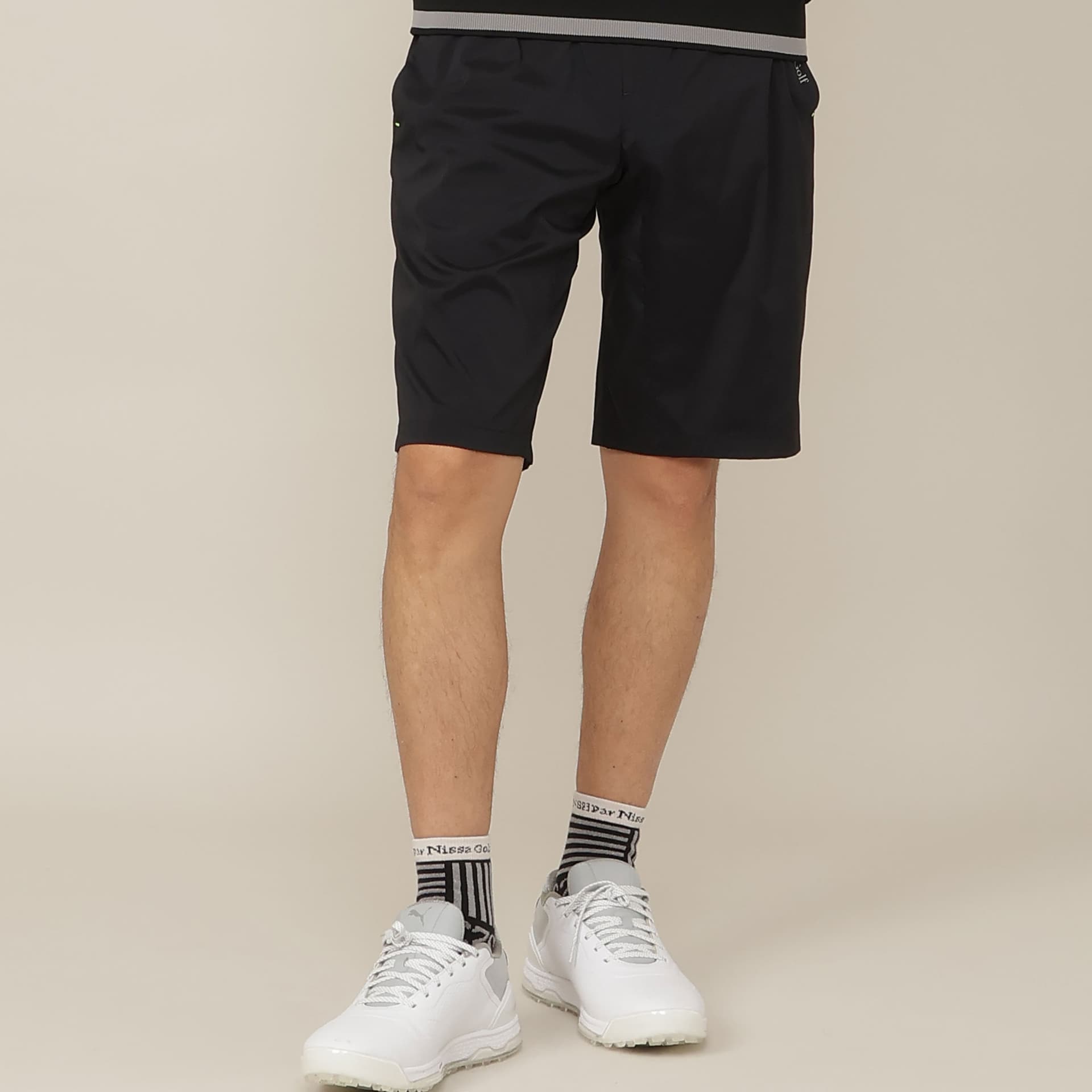 【Men's】【セットアップ対応】軽量ストレッチハーフパンツ